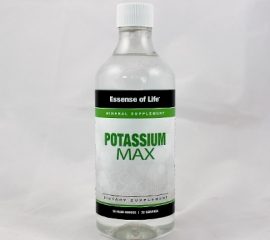 Potassium Max Liquid Ionic Potassium Supplement at www.essense-of-life.com