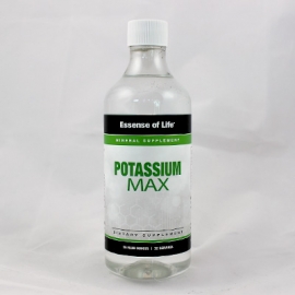 Potassium Max Liquid Ionic Potassium Supplement at www.essense-of-life.com