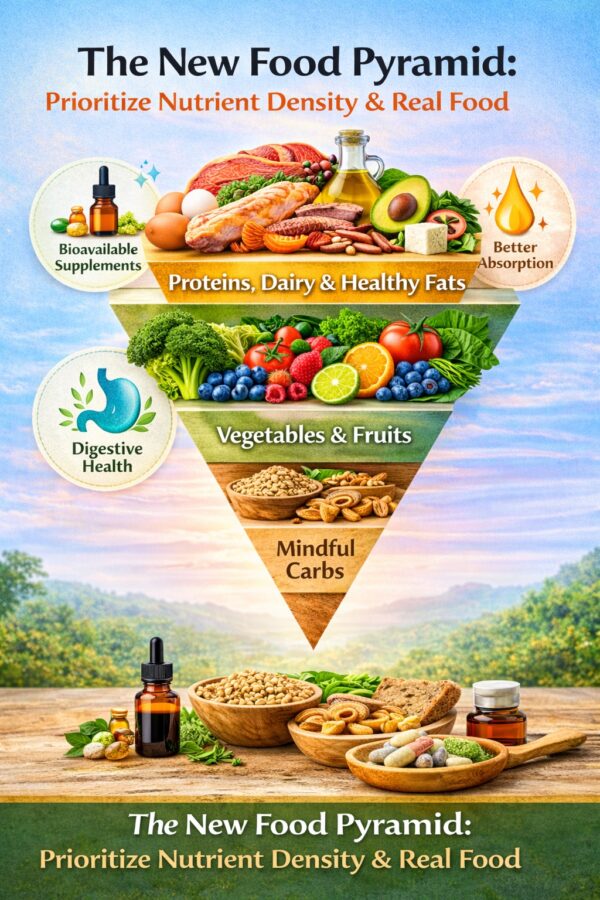 The New Food Pyramid Explained: What’s Changed — and Why It Matters to Your Health 1